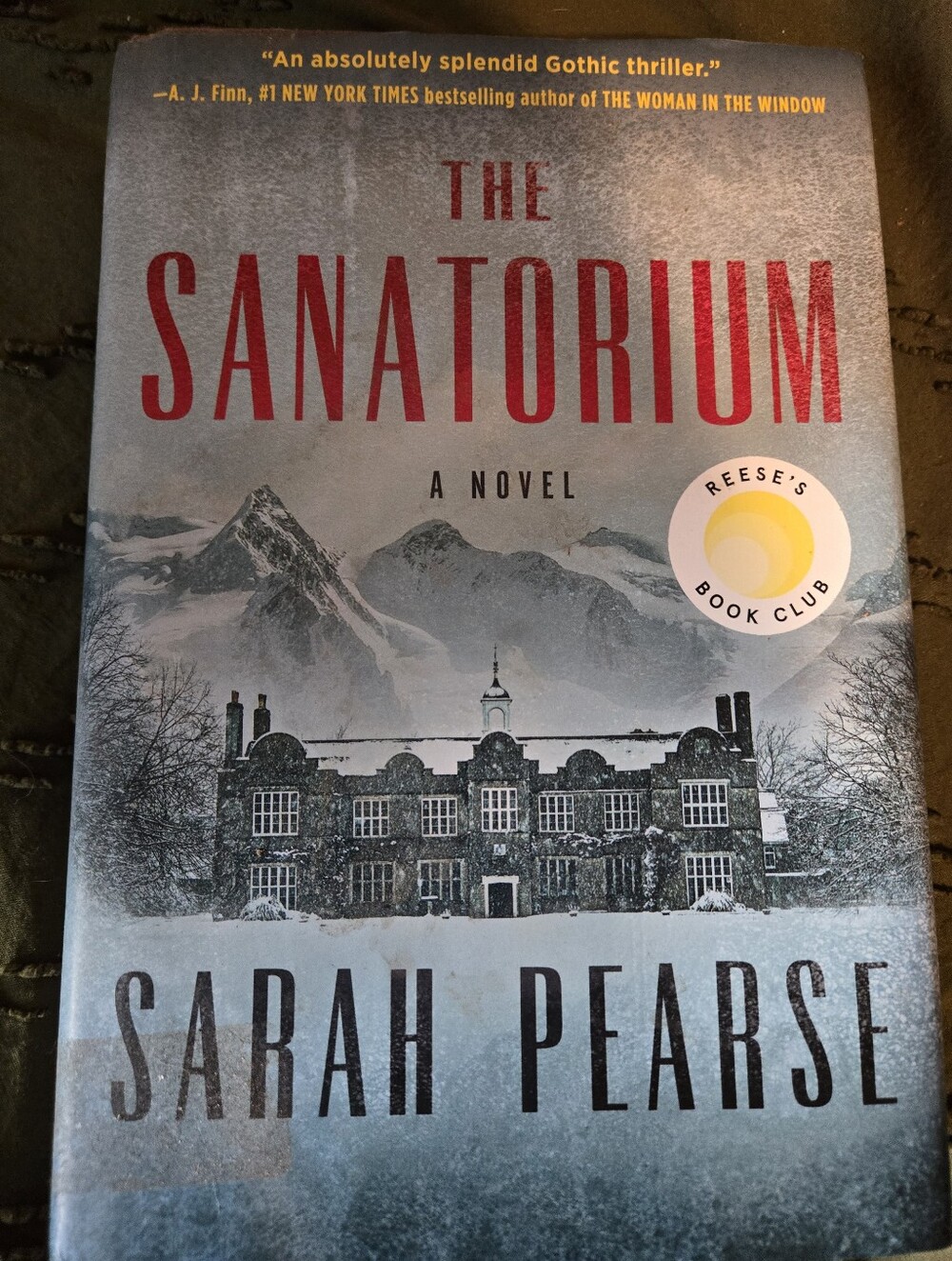 The Sanatorium by Sarah Pearse  Hardcover